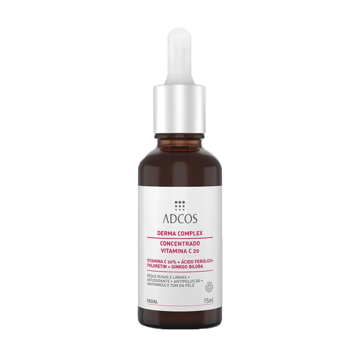 Sérum Facial Adcos Derma Complex Vitamina C 20 com 15ml