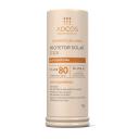 Protetor Solar Facial Base Stick Adcos Alta Cobertura Nude FPS 80 com 12g