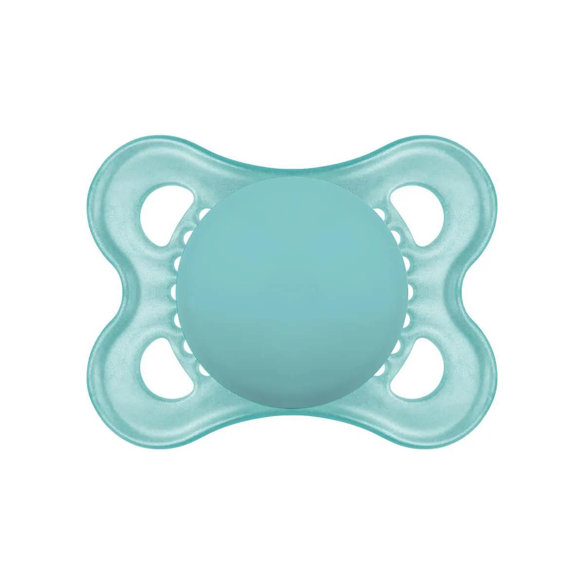 Chupeta MAM Original Classic Cor Azul Tamanho 1 - RN a 6 meses com 1 unidade
