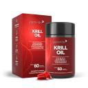 Suplemento Alimentar de Óleo de Krill Krill Oil com 60 cápsulas