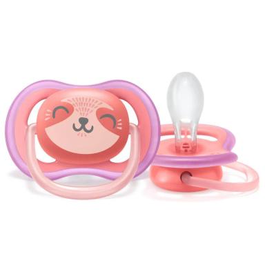 Chupeta Philips Avent Ultra Air Maiores de 18 Meses Rosa com 1 unidade
