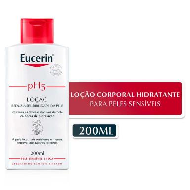 Loção Hidratante Corporal Eucerin pH5 com 200ml