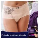 Roupa Íntima Feminina Always Discreet Boutique Máxima Proteção P/M 9 unidades