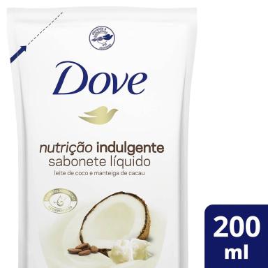 Refil Sabonete Líquido Dove Nutrição Indulgente