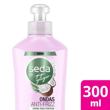 Creme para Pentear Seda by Gigi Grigio Ondas Anti-Frizz para Cabelos Ondulados com 300ml