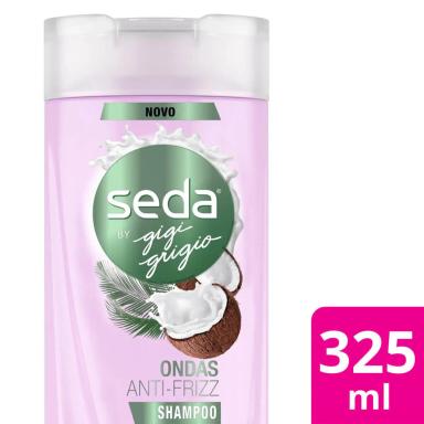 Shampoo Seda By Gigi Grigio Ondas Anti-Frizz com 325ml