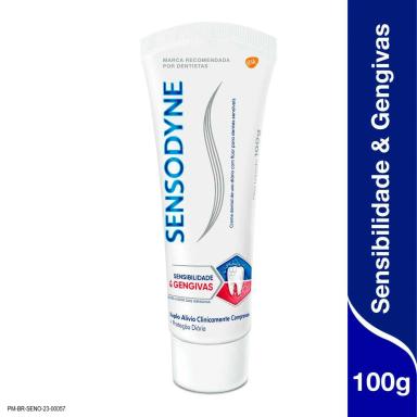 Pasta de Dente Sensodyne Sensibilidade & Gengivas com 100g