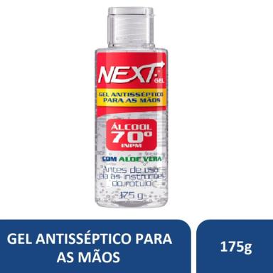 Álcool Gel 70% para Mãos Next Aloe Vera com 175g