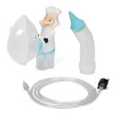 Inalador Compressor e Aspirador Nasal InalaKids Omron com 1 unidade