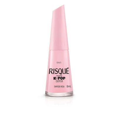 Esmalte Risqué K-Pop Love Empode-Rosa Hipoalergênico com 8ml