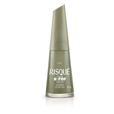 Esmalte Risqué K-Pop Love Guerreira do Arco-Íris com 8ml