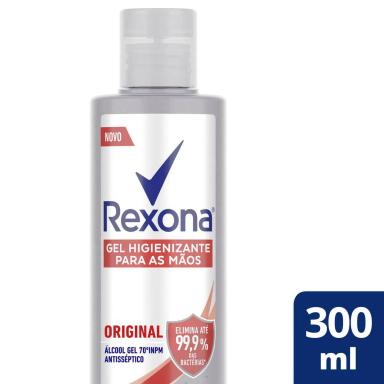 Álcool Gel 70% para Mãos Rexona Original com 300ml