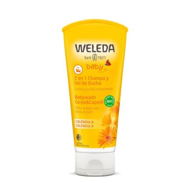 Shampoo e Sabonete Líquido Weleda Baby Calêndula com 200ml