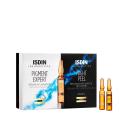 Kit Sérum Facial Clareador Isdin Pigment Expert Dia + Sérum Esfoliante Night Peel com 10 ampolas cada