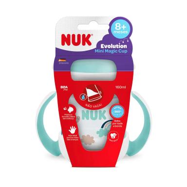 Copo NUK Evolution Mini Magic com Alça Neutral com 160ml