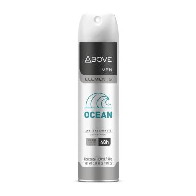 Desodorante Aerosol Antitranspirante Above Men Elements Ocean 48h com 150ml