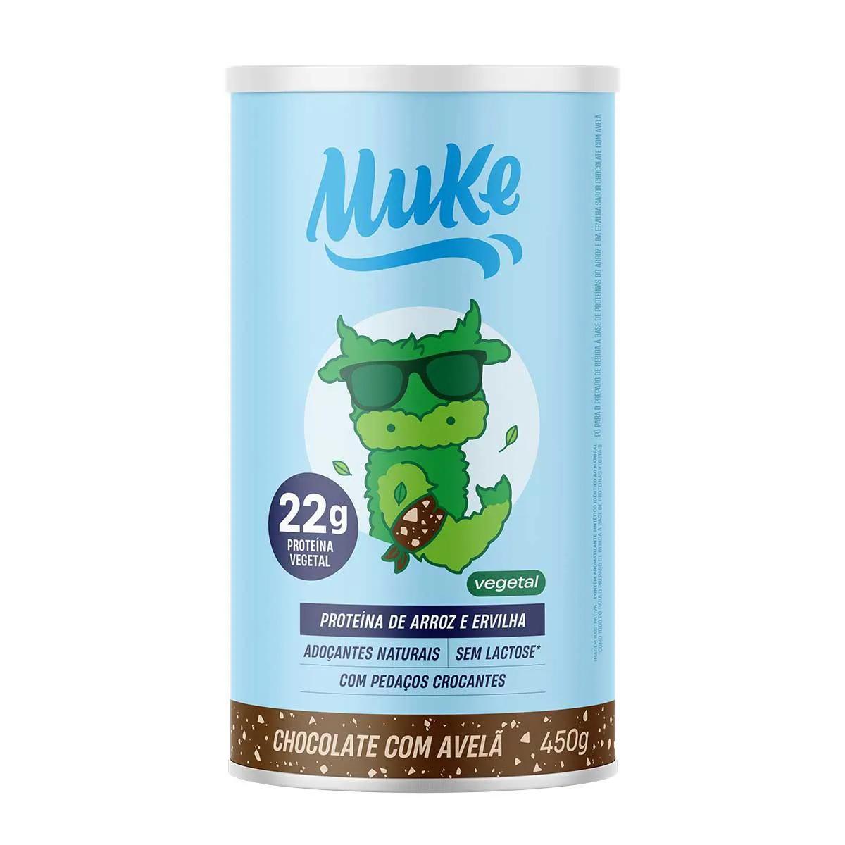 Proteína Vegetal Muke Chocolate com Avelã 450g