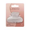 Piranha Prendedor de Cabelo Lanossi Tamanho M Cor Glow com 1 unidade