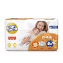 Fralda Pom Pom Protek Proteção de Mãe RN - 36 Unidades