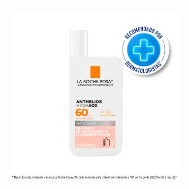 Protetor Solar Facial La Roche-Posay Anthelios Hydraox Anti-Idade com Cor FPS 60 com 50g