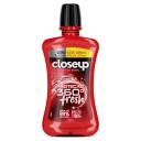Enxaguante Antisséptico Bucal Closeup Red Hot Proteção 360° Fresh Zero Álcool com 500ml