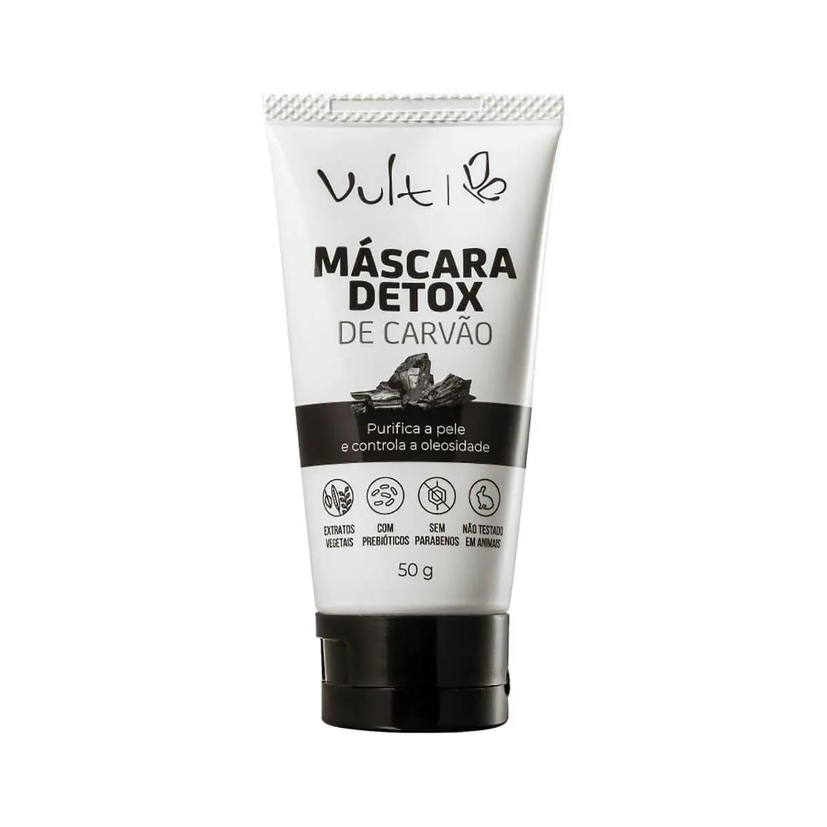 Máscara Facial Vult Detox Carvão com 50g