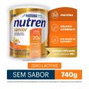 Complemento Alimentar Nutren Senior 50+ Sem Sabor Zero Lactose 740g