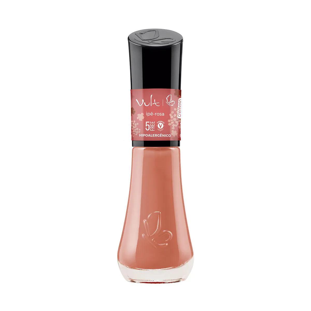 Esmalte Cremoso Vult 5Free Ipê Rosa com 8ml