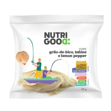 Chips Assado Nutrigood Grão de Bico com Lemon Pepper com 25g