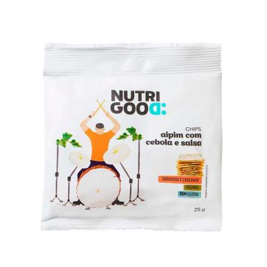 Chips Assados Nutrigood Aipim com Cebola e Salsa 25g