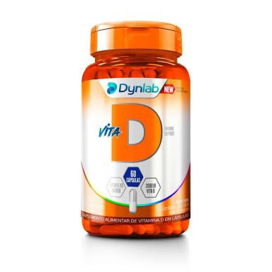 Vita D 2000UI Dynlab com 60 Cápsulas