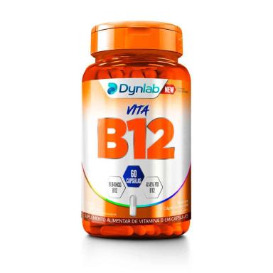 Suplemento Alimentar Vita B12 Dynlab 9,94mcg 60 cápsulas
