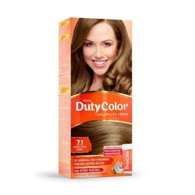Coloração Creme DutyColor 7.1 Louro Cinza Médio com 1 unidade