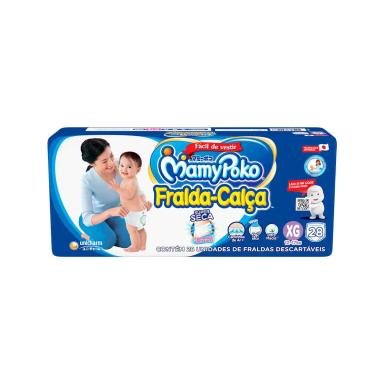 Fralda Calça Infantil MamyPoko Super Seca XG - 28 Unidades