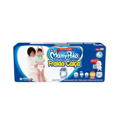 Fralda Calça Infantil MamyPoko Super Seca XXG - 24 Unidades