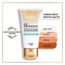 Protetor Solar Facial Antioleosidade L'Oréal UV Defender FPS 60 com 40g