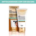 Protetor Solar Facial L'Oréal UV Defender Antioleosidade Cor Escura FPS60 com 40g