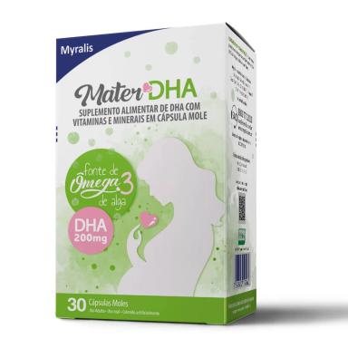 Suplemento Alimentar MaterDHA com 30 cápsulas