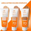 Protetor Solar Facial Actine Colors Pele Morena Mais FPS70 40g