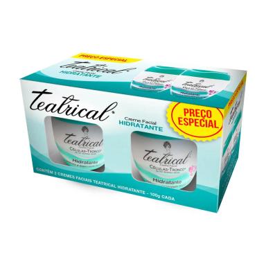 Kit Creme Facial Teatrical Hidratante com 2 unidades