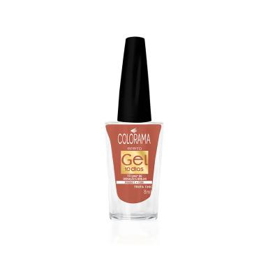 Esmalte Colorama Efeito Gel Cor Trufa Chic com 8ml