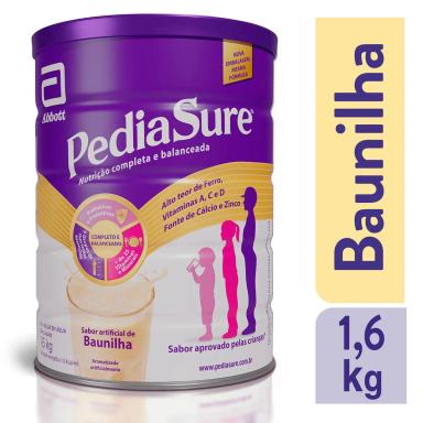 Suplemento Alimentar Infantil Pediasure Baunilha 4 a 10 anos 1,6Kg