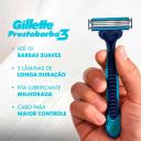 Aparelho de Barbear Gillette Prestobarba 3 Fresh Descartável com 4 unidades