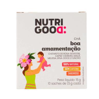 Chá Nutrigood Boa Amamentação com 10 sachês
