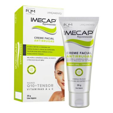 Creme Facial Antirrugas Imecap Rejuvenescedor com 35g