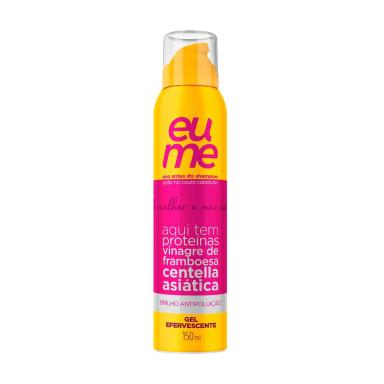 Pré-Shampoo Eume Brilho Antipoluição Gel Efervescente com 150ml
