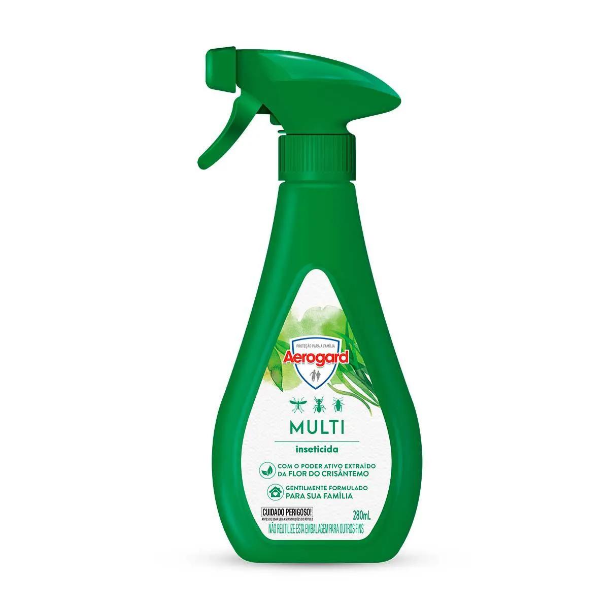 Multi Inseticida Natural Aerogard Spray com 280ml