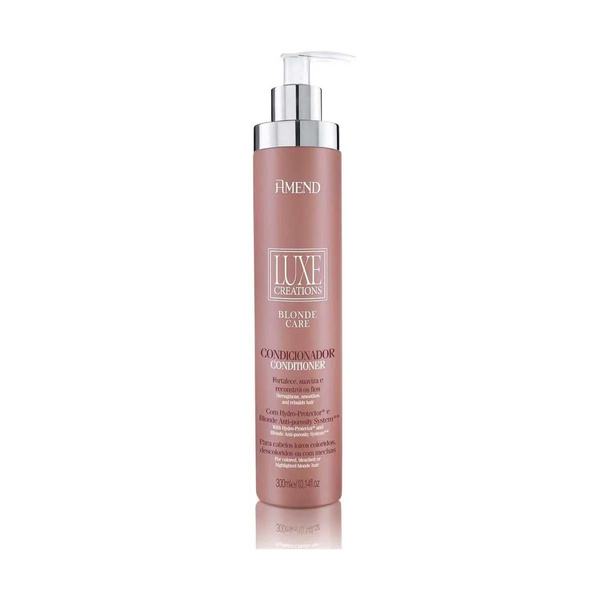 Condicionador Amend Luxe Creations Blonde Care com 300ml