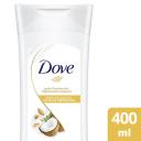 Loção Hidratante Corporal Dove Floral Óleo de Coco e Leite de Amêndoas com 400ml