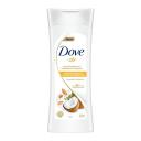 Loção Hidratante Corporal Dove Floral Óleo de Coco e Leite de Amêndoas com 400ml